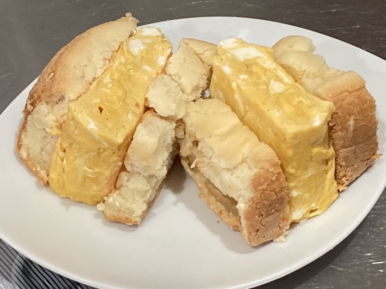 米粉豆乳食パンのだし巻きサンド